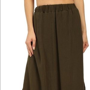 United by Blue Sadie Maxi skirt green